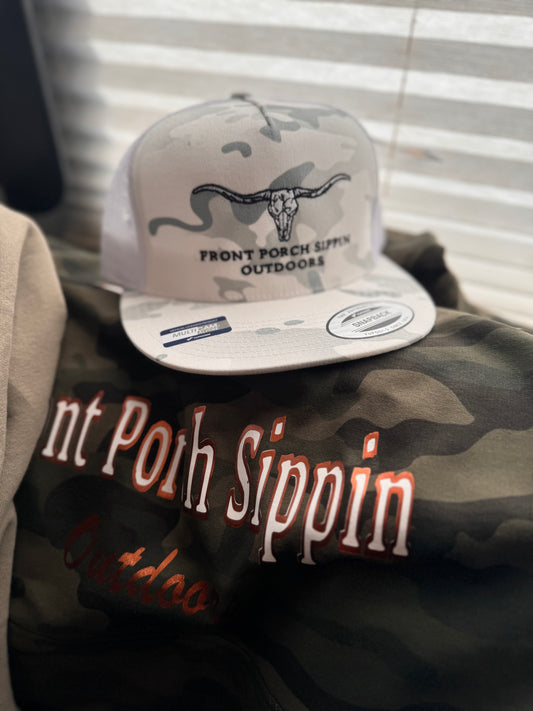 White camo SnapBack