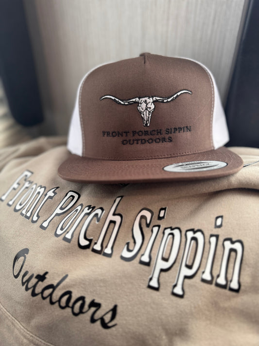 Brown/white SnapBack