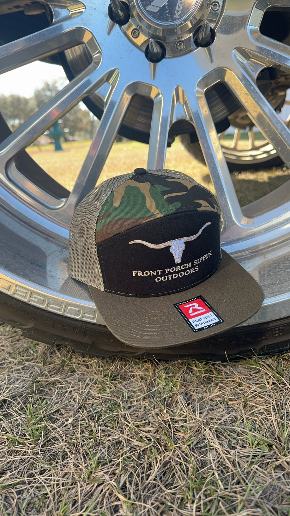 Black/Army Green Camo