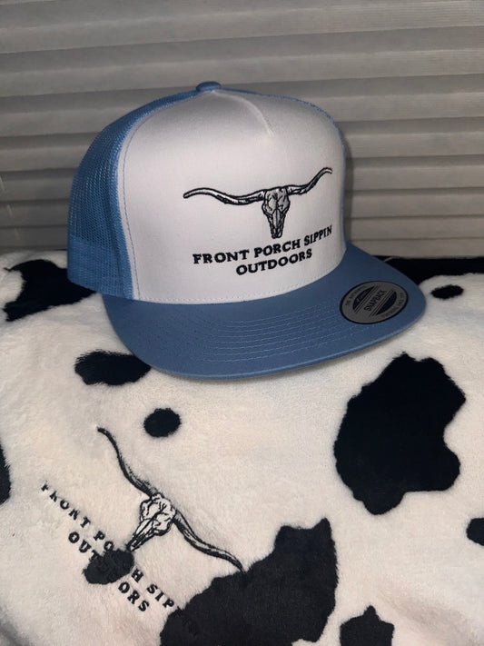 Baby blue/ white SnapBack